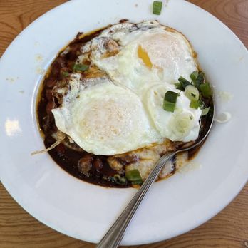 Tune-Up Cafe signature dishes Green Chile Beef StewChile RellenoHuevos Rancheros
